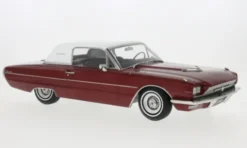 Ford Thunderbird Coupe, rot/weiss, 1966, 1:18, KK Scale