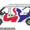 Ford Transit MK IV, BT, 1:76, Oxford