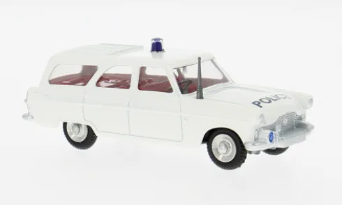 Ford Zephyr Motorway Patrol, weiss, 1960, 1:48, Corgi