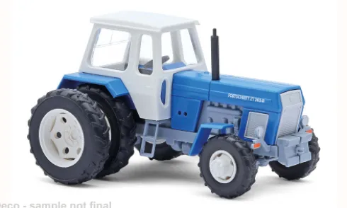 Fortschritt ZT 303-D, blau/weiss, 1967, 1:87, Busch