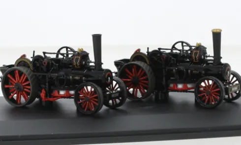 Fowler 2er Set: BB1 Ploughing Engine, Master & Mistress, 1:76, Oxford
