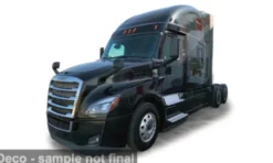 Freightliner Cascadia, schwarz, 2018, 1:64, IXO America