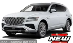 Genesis GV80, weiss, 2025, 1:43, Bburago