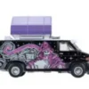 GMC Vandura, schwarz/violett, 1978, 1:64, Greenlight