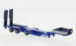 Goldhofer Allrounder-Auflieger, blau, 1:87, Herpa