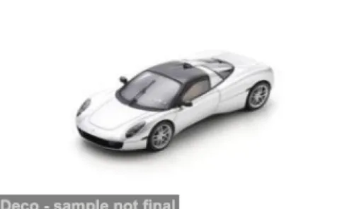 Gordon Murray T.33, silber, 1:43, Spark