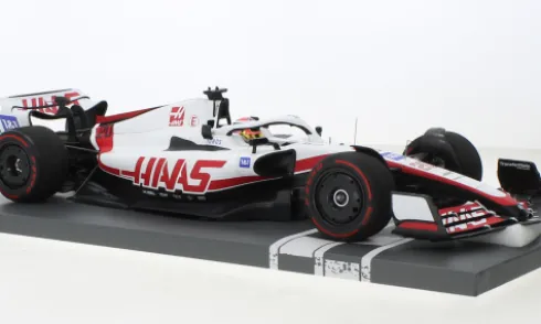 Haas VF-22, Formel 1, GP Bahrain, 2022, Haas F1 Team, #20, K.Magnussen, 1:18, Minichamps