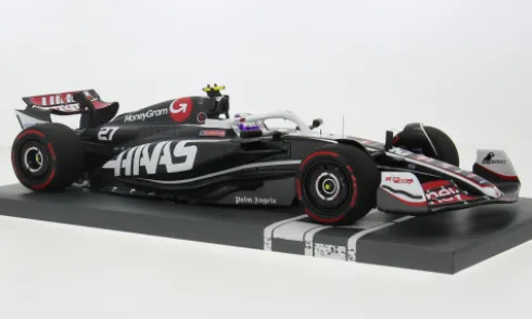 Haas VF-24, Formel 1, 2024, MoneyGram Haas F1 Team, MoneyGram, #27, N.Hülkenberg, 1:18, Minichamps