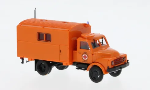 Hanomag AL 28 MKW, DRK - Deutsches Rotes Kreuz, 1:87, Busch