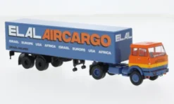 Hanomag Henschel F 161 S Koffer-SZ, 1969, van Swieten - ELAL Aircargo, 1:87, Brekina