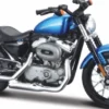 Harley Davidson XL 1200N Nightster, blau, 2012, 1:18, Maisto