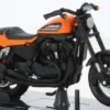 Harley Davidson XS 1200X, orange, 2011, 1:18, Maisto