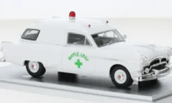 Henney Packard JR Ambulance, weiss, 1954, Maple Leaf, 1:43, Kess