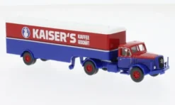 Henschel Koffersattelzug, 1955, Kaisers Kaffee, 1:87, Wiking