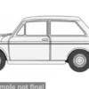 Hillman Imp, weiss, 1:76, Oxford