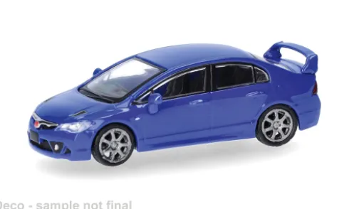 Honda Civic FD2, blau, 1:87, Micro City 87