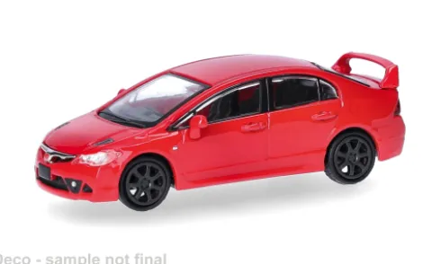 Honda Civic FD2, rot, 1:87, Micro City 87