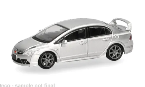 Honda Civic FD2, silber, 1:87, Micro City 87