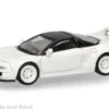 Honda NSX mit austauschbaren Scheinwerfern, weiss, 1:87, Micro City 87