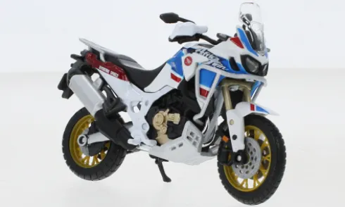 Honda Africa Twin Adventure, weiss/Dekor, 1:18, Bburago