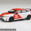 Honda Civic Type R (FL5), orange/weiss, 2025, 1:64, Para64