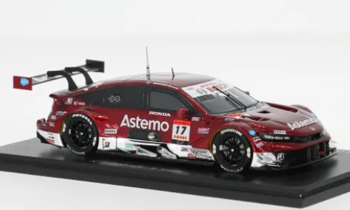 Honda Civic Type R-GT GT500, Super GT, 2025, #17, K.Tsukakoshi/S.Koide, 1:43, Spark