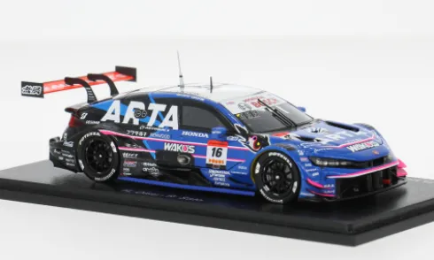 Honda Civic Type R-GT GT500, Super GT, 2025, #16, H.Otsu/R.Sato, 1:43, Spark