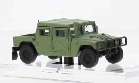 Hummer Humvee 4-CT-OD, grün, 1:64, BM Creations