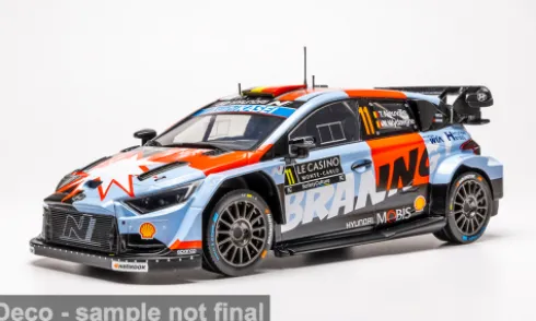 Hyundai i20 N Rally1, Rallye Monte Carlo, 2026, #11, T.Neuville/M.Wydaeghe, 1:18, IXO