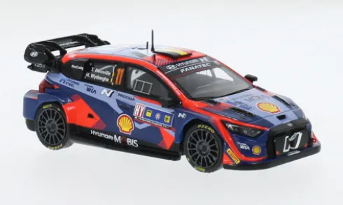 Hyundai i20 N Rally1, Rallye WM, Central European Rally, 2023, #11, T.Neuville/M.Wydaeghe, 1:43, IXO