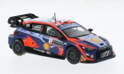 Hyundai i20 N Rally1, Rallye WM, Rallye Monte Carlo, 2023, #4, E.Lappi/J.Ferm, 1:43, IXO
