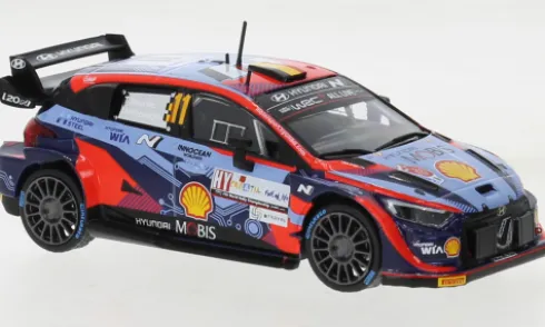 Hyundai i20 N Rally1, Rallye WM, Rally Croatia, 2022, #11, T.Neuville/M.Wydaeghe, 1:43, IXO