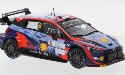 Hyundai i20 N Rally1, Rallye WM, Rally Croatia, 2022, #8, O.Tänak/M.Järveoja, 1:43, IXO