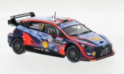 Hyundai i20 N Rally1, Rallye WM, Rallye Monte Carlo, 2022, #2, O.Solberg/E.Edmondson, 1:43, IXO