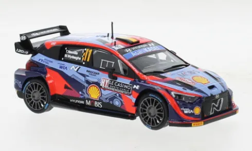 Hyundai i20 N Rally1, Rallye WM, Rallye Monte Carlo, 2022, #11, T.Neuville/M.Wydaeghe, 1:43, IXO
