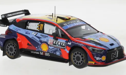 Hyundai i20 N Rally1, Rallye WM, Safari Rally, 2022, #11, T.Neuville/M.Wydaeghe, 1:43, IXO
