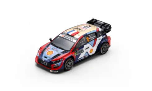 Hyundai i20 N Rally1, Rally Monte Carlo, 2025, Hyundai Shell Mobis WRT, #16, A.Fourmaux/A.Coria, 1:43, Spark