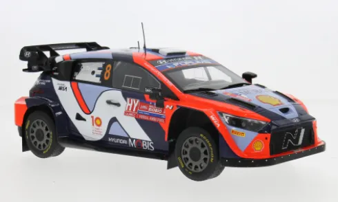 Hyundai i20 N Rally1, Rally WM, Rally Chile, 2024, #8, O.Tänak/M.Järveoja, 1:18, IXO