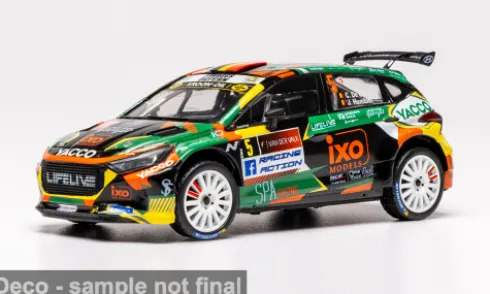 Hyundai i20 N Rally2, Spa Rally, 2025, #5, C.De Cecco/J.Humblet, 1:43, IXO