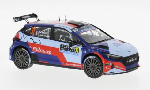 Hyundai i20 N Rally2, WRC, Rally Monte Carlo, 2025, #31, E.Camilli/T.De la Haye, 1:43, IXO