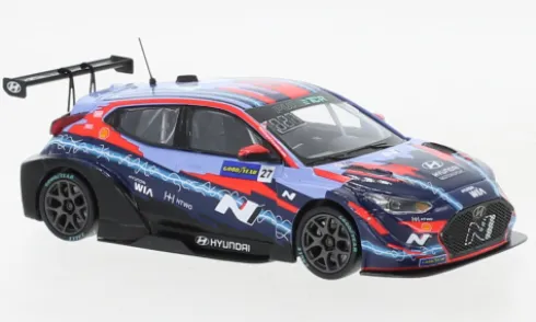 Hyundai Veloster N ETCR, ETCR, Pau, 2021, Hyundai Motorsport N, #27, L.Filippi, 1:43, IXO