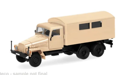 IFA G5 Koffer, beige, 1:87, Herpa Military