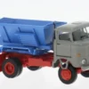 IFA W50 LA D 035, grau/blau, 1988, 1:87, Espewe