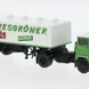 IFA W 50 Bier-SZ, 1965, Wernesgrüner Pils, 1:87, Brekina