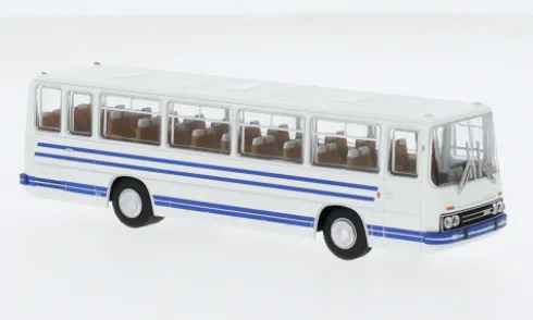 Ikarus 255.71, weiss/blau, 1972, 1:87, Brekina