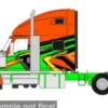International Lonestar, orange/grün, 2010, 1:64, IXO America
