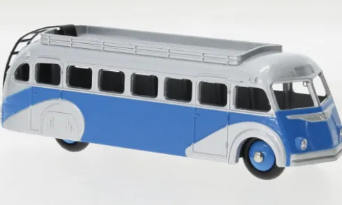 Isobloc Autocar, silber/blau, Dinky Toys / Atlas