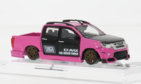 Isuzu D-Max, pink, 2018, 1:64, BM Creations