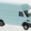 Iveco Kastenwagen, helltürkis, 1996, 1:87, Busch