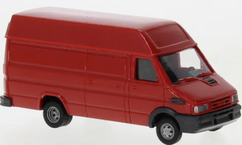 Iveco Kastenwagen, rot, 1996, 1:87, Busch